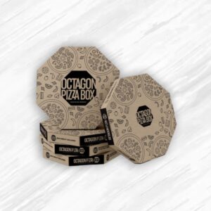 Octagon Pizza Box